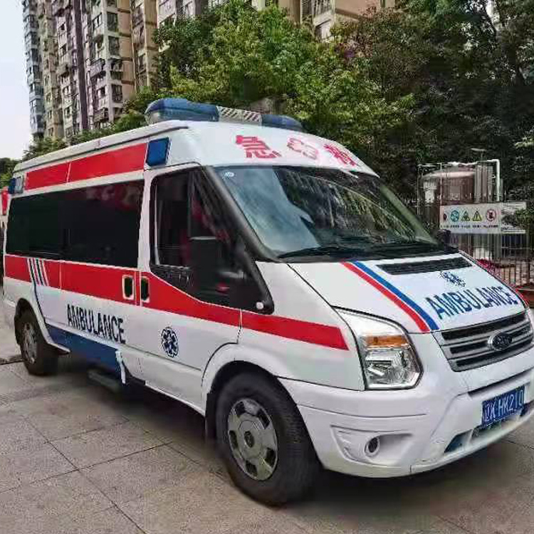 德江长途救护车护送病人返乡